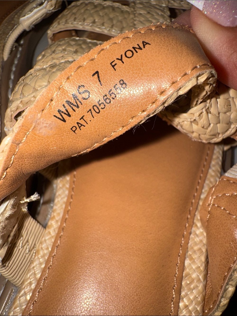DV by Dolce Vita Natural Woven Buckle Slide Mules - Picture 6 of 10